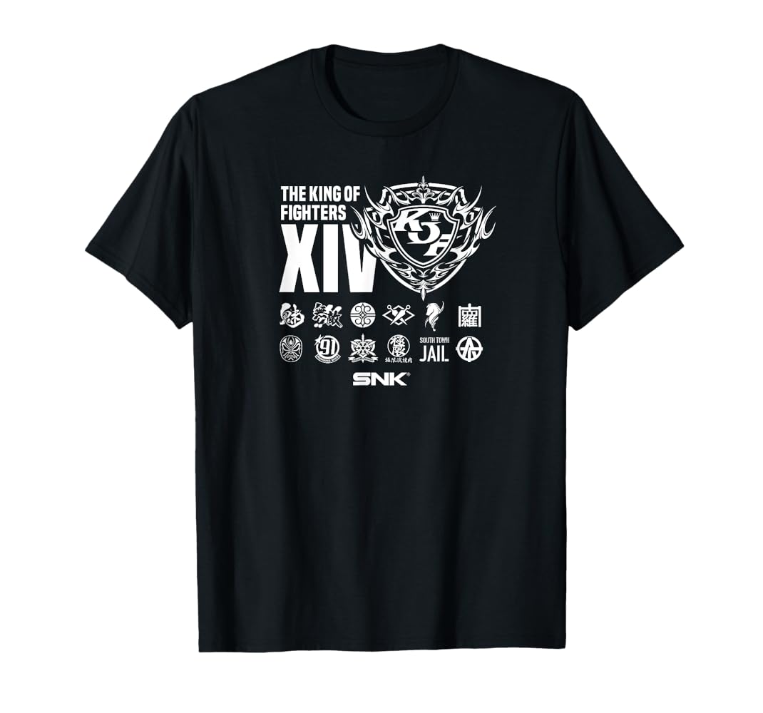 Amazon.com: KOF XIV Team Emblems T-shirt T-Shirt : Clothing